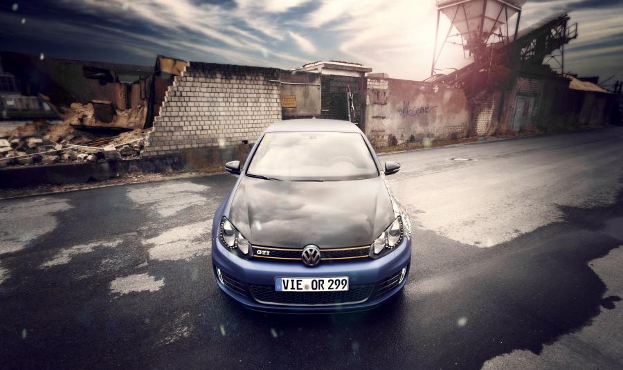 Volkswagen Golf Matte Blue by BBM '2012